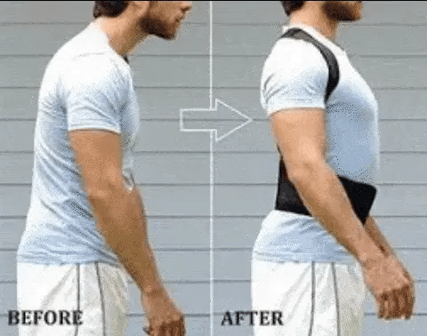Adjustable Back Posture Corrector/ Slouching Relieve Pain Belt Women Men