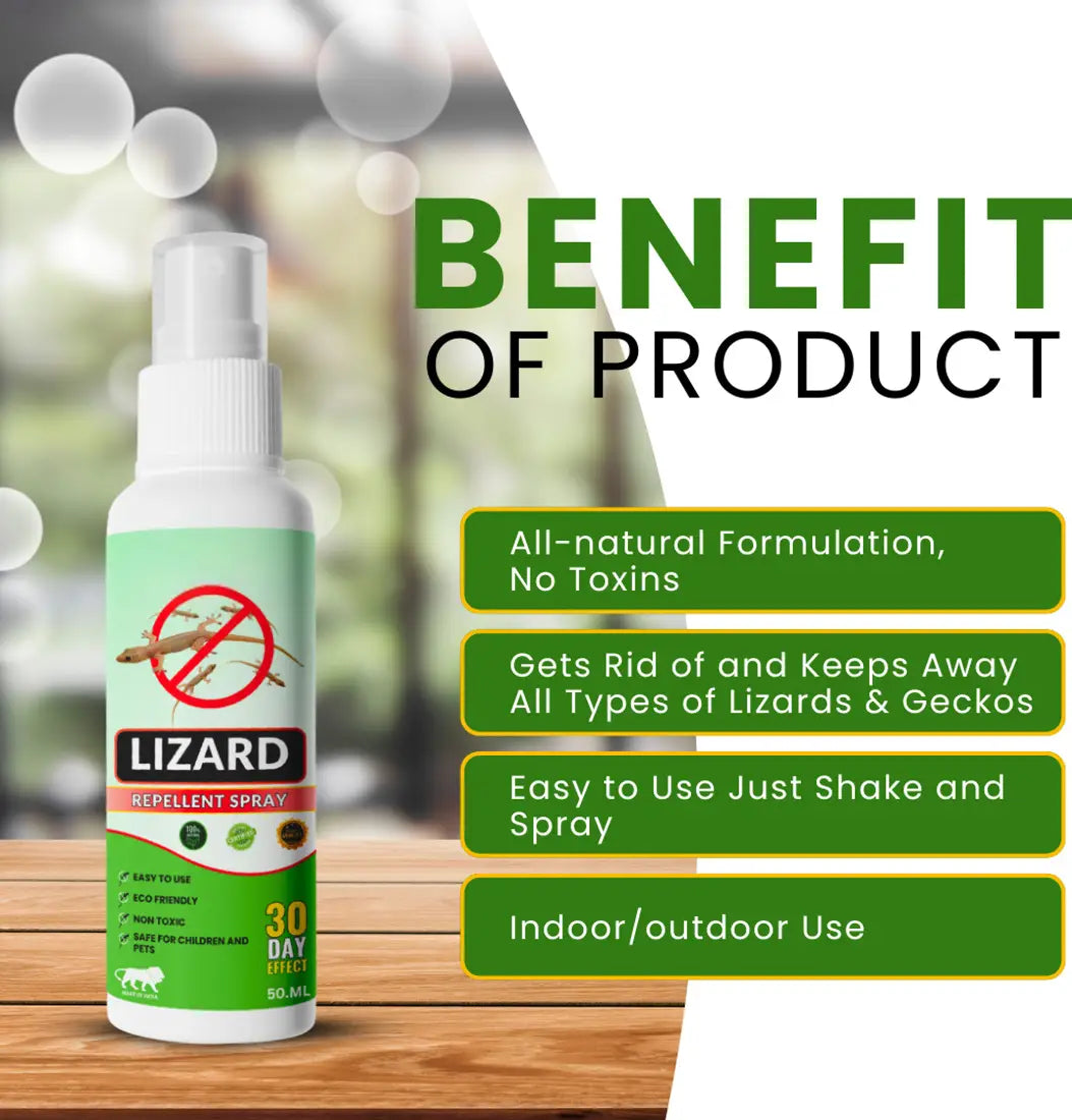 Lizard Repellent Spray 100Ml (Pack of 3)